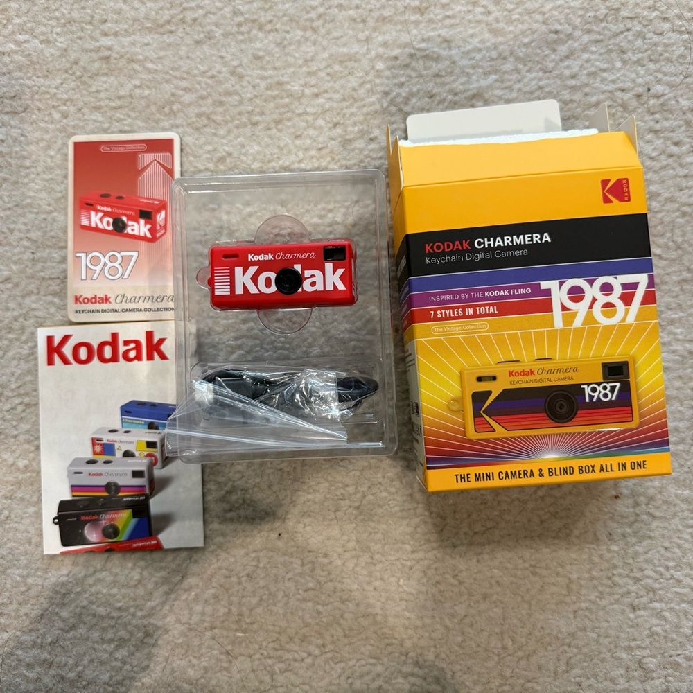 Kodak Charmera‎ Keychain Digital Camera- Type 2